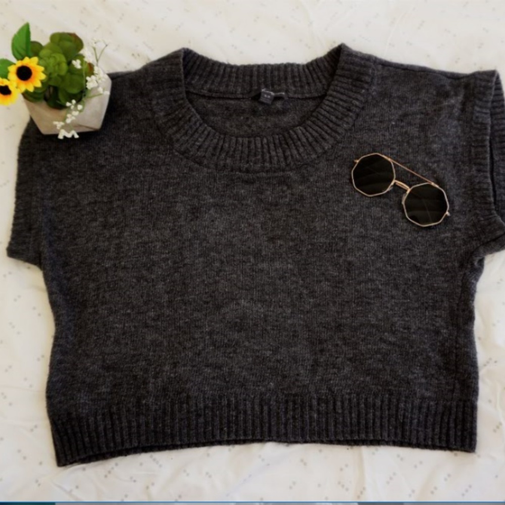 off the shoulder knitted top forever 21 size S